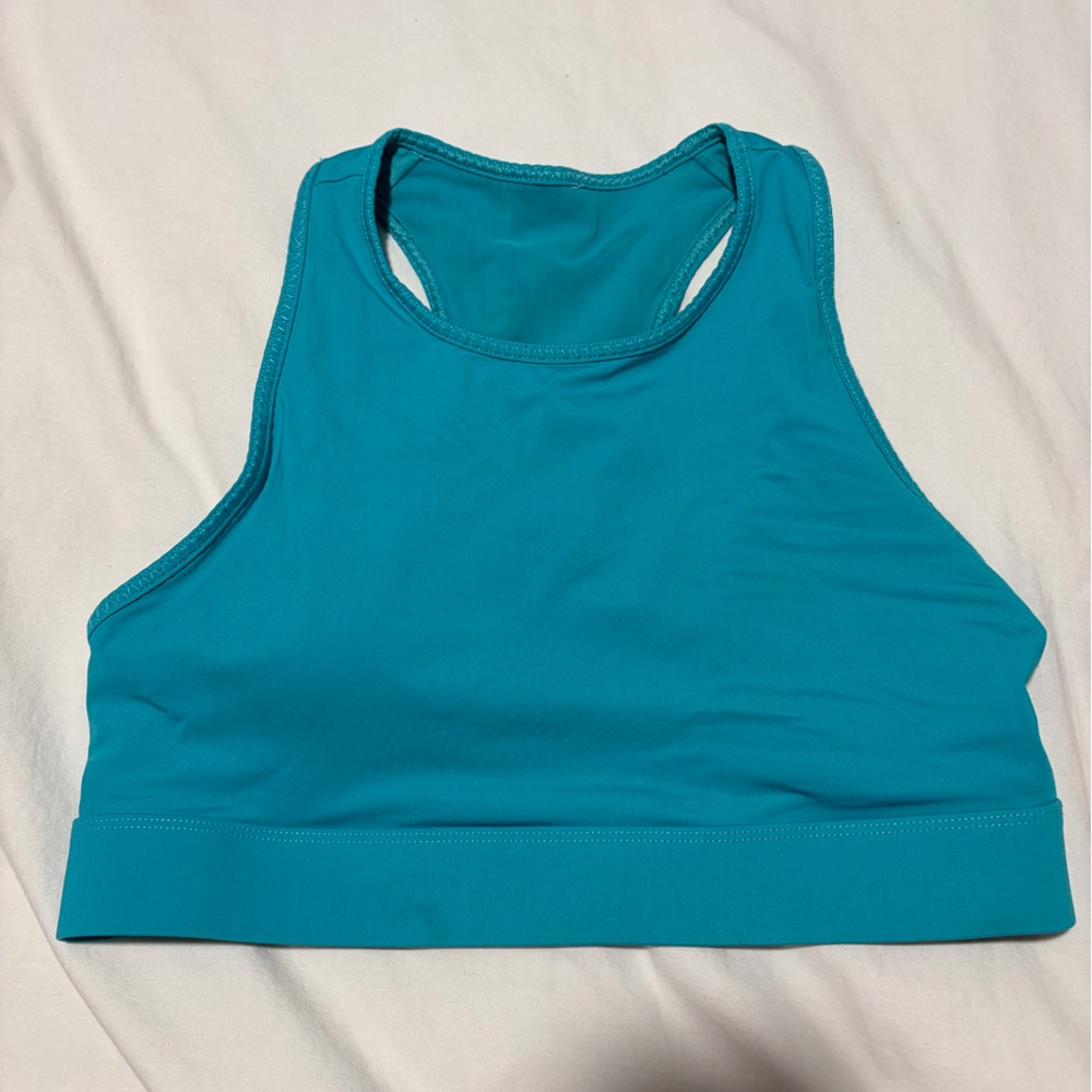 Fabletics Teal Sports Bra